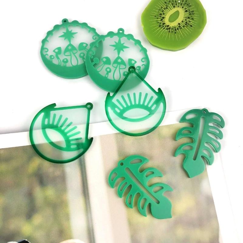 28 Pcs Multiple Styles Geometry Earrings Silicone Molds Suitable for Epoxy Diy Crafts Ornament Pendant Keychain Making