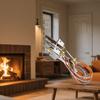 Gas Pilot Assembly, OE 4021-732, 25660 Fireplace Gas Pilot Assembly, Natural Gas Ignition Replacement with Pilot Tube, Thermocouple, Thermopile,