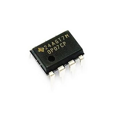20 шт. OP07CP IC DIP-8 OP07 TI операционный усилитель прецизионный операционный усилитель через отверстие НАСТОЯЩЕЕ НИЗКОЕ СМЕЩЕННОЕ НАПРЯЖЕНИЕ