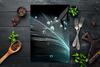 GLASS CUTTING BOARD 35x52 Feather