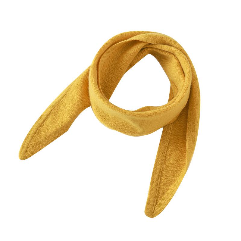 Женский кашемировый треугольный шарф: Мягкий, Теплый и Универсальный Шарф-манишка для Осени/Зимы