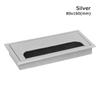 Rectangle Grommet Hole Cover Outlet Port Wire Box Desk Cable Box Wire Cable Holder Wire Hole Cover