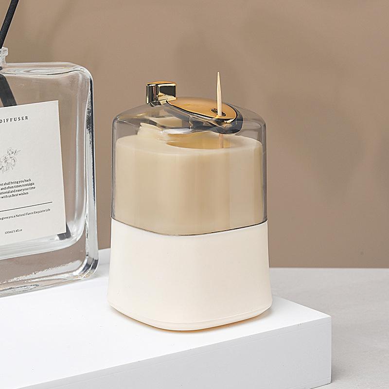 Креативные держатели для зубочисток Автоматические выдвижные органайзеры для хранения зубочисток Коробка для зубочисток в ресторане Украшение стола в гостиной