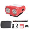 1200MAH Dual Beam Hat Clip Cap Light Mini LED Headlamp Sensor Headlight USB Rechargeable Adjustable Angle Camping Headlamp Work Lights