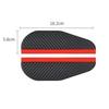 2pcs Car Rearview Mirror Rain Shield Rain Eyebrow Rain Cover Universal Carbon Fiber Rear View Side Mirror Rain Eyebrow Shield