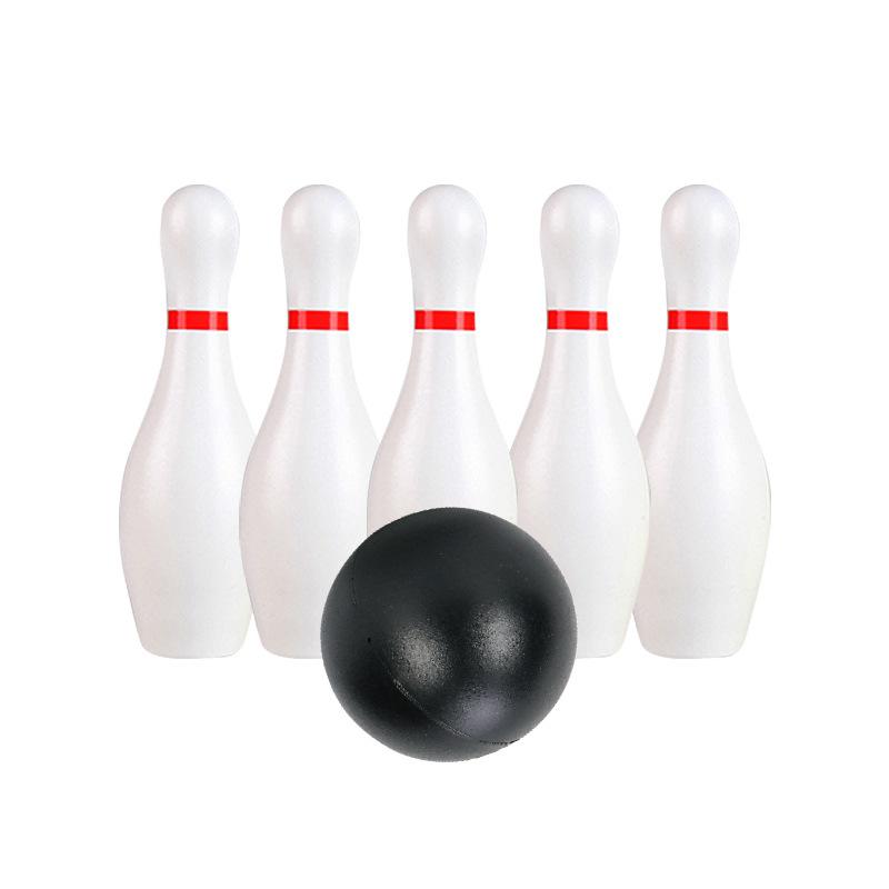 Mini Bowling Set Color/white Bowling Games Party Favors Gifts Summer Outdoor Sports Indoor Exercise Ball Gutterball Funny TMZ