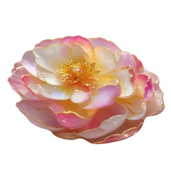 3D Visual Flower Rug Absorbent Floral Floor Mat with Anti-Slip Bottom Decorative Living Room Area Rug for Bedroom Bathroom Entryway