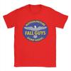 Men T-Shirt Fall Guy Stunt Association Funny Pure Cotton Tee Shirt Short Sleeve T Shirt Round Collar Clothing Plus Size