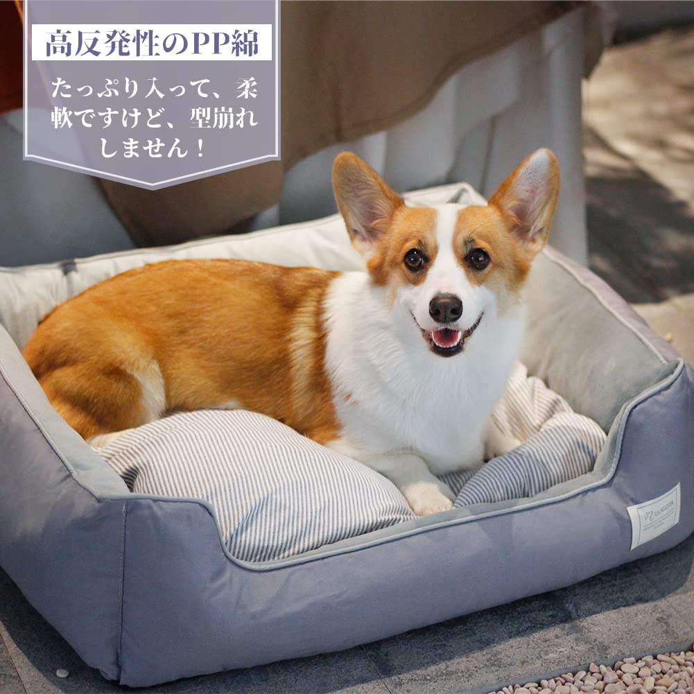 Pet pet для собаки с двусторонним съемным холодным для маленьких и кровать, диван, кошки, кровать, кровать, круглогодичного типа, подушка, чехол, моющийся, мягкий, пушистый, теплый,