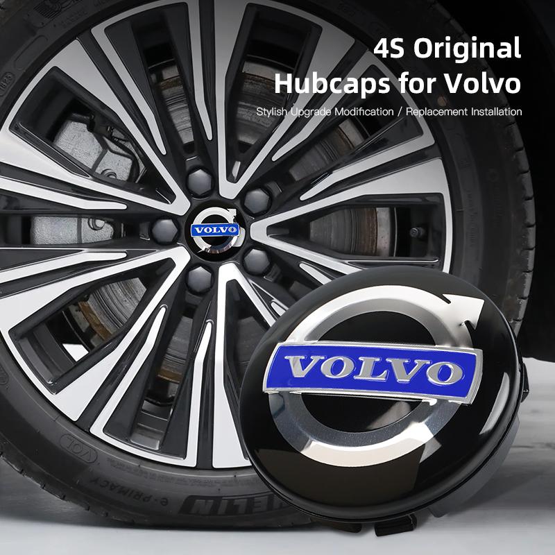 4Pcs Volvo Car Wheel hub cover Wheel Center Cap For Volvo ES90 EC40 EX40 EM90 XC90 V90 V60 XC60 V40 S80 S60 S90 C40 XC40 V70 C30