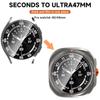 Обновление до Ultra Case для Samsung Galaxy Watch 7 6 40мм 44мм Замена на Galaxy Watch Ultra 47мм Защитное стекло для экрана
