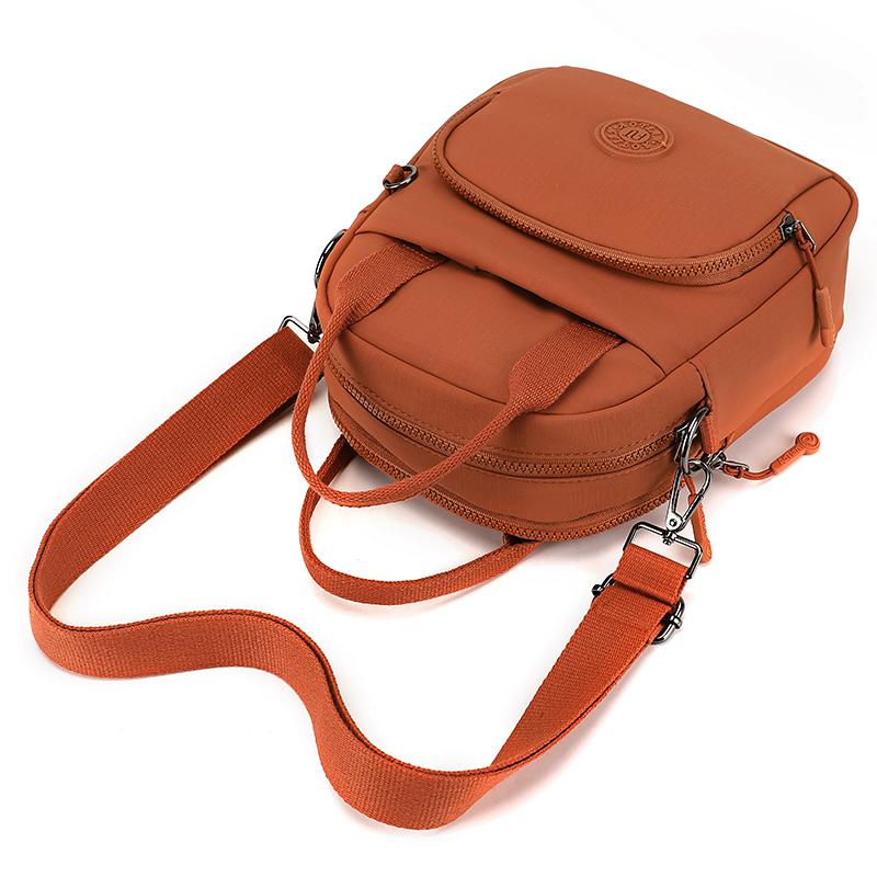 Женская многофункциональная сумка через плечо, однотонная сумка через плечо