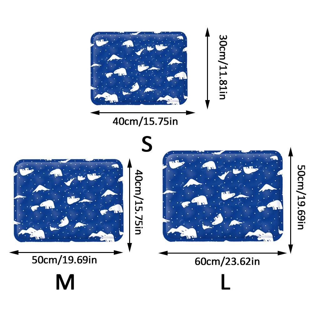 Охлаждающий коврик для собак, летняя холодная кровать для домашних животных и кошек, аксессуары для домашних животных, прочное одеяло для кошек, диван, одеяло для ледяной подушки для кошек