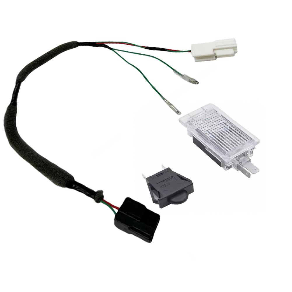 1 комплект лампочек для перчаточного ящика и кабель для Hyundai для Kia 9262033000 9351021000 92620-33000 93510-21000 Узел выключателя лампы перчаточного ящика