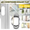 Retractable Air Conditioner Window Vent Kit AC Wind Block Seal Plate  Home Sliding Window