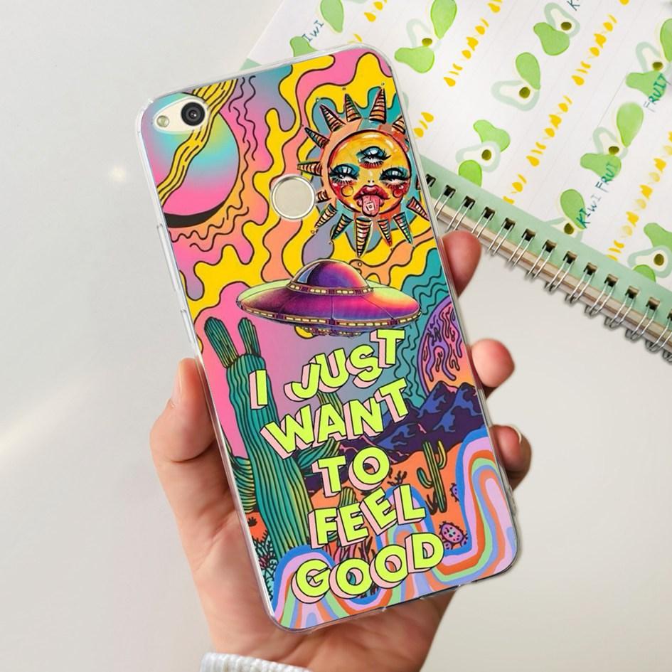 For Huawei P8 Lite 2017 Case P9 Lite 2017 Cover Fashion Marble Transparent Soft Bumper For Honor 8 Lite PRA-LX2 Nova Lite Covers