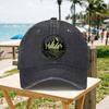 Vintage Washed Mountain Forest Baseball Cap  Unisex Adjustable Duckbill Cap for Outdoor Daily Wear Parties Vacations