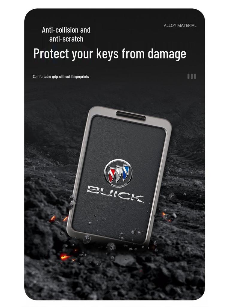 Чехол для ключей Buick E5 LaCrosse E423 - Мужской металлический держатель для NFC-карт