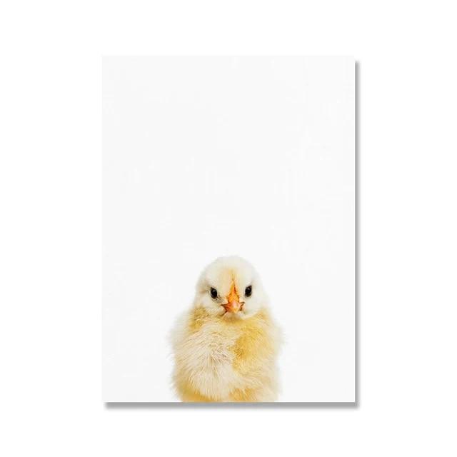 Towoto детский принт с животными, скандинавский постер, минималистичный холст, картина, сафари, детская настенная живопись, детские украшения для детской комнаты, фотографии без рамки