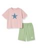 От Beams Верх и низ комплект шорты розовые 130 [Look Mini] Футболка и
