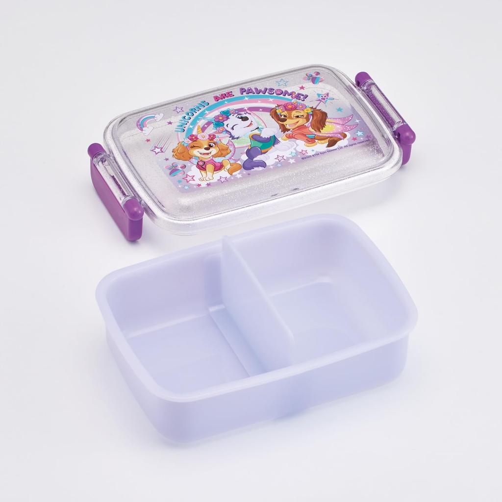 Skater Lunch with a Soft Single Made in Paw Patrol Unicorn Children's Box, 450ml, Dome-Shaped Lid, Tier, Japan, Design, Girl's RBF3AN-A