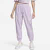 Nike Однотонные спортивные брюки с большим логотипом и эластичным поясом, женские плавки, фиолетовые DM6184-530