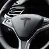 Car Sticker 2025 New Tesla ABS Car Steering Wheel Center Badge Sticker Interior Auto Decoration Decal For Tesla Model 3 Model S