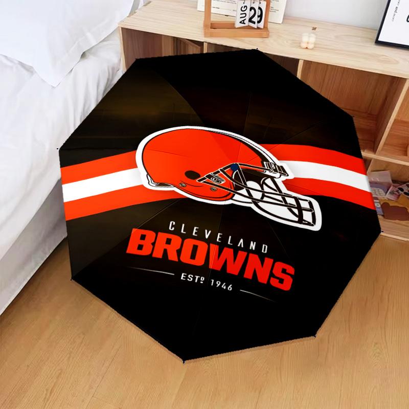 Cincinnati Browns Legacy Umbrella Folding umbrella, automatic umbrella 8-Frame for Travel, camping Use Gift for Halloween Christmas