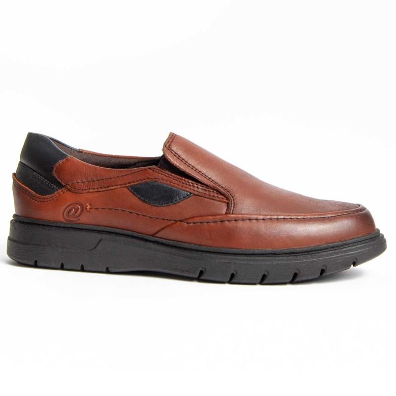 Mocasín De Piel Para Hombre. Purapiel Confore2 98978