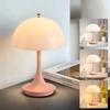 Mushroom LED Table Lamps Rechargeable USB Touch Dimmable For Home Study Bedroom Bedside Flower Bud LED Decorative Desk Lamp