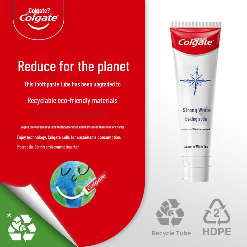 Colgate Набор зубных паст «Яркий Белый Жасмин и Ледяной Чай»