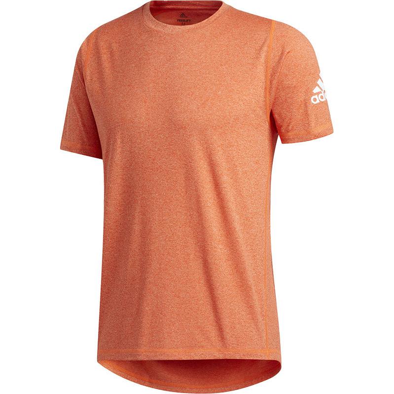 Adidas T Shirts Men's Orange Crew Neck Moderate FL4618