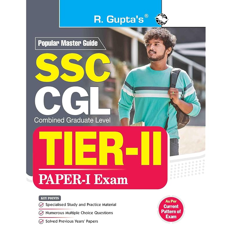 SSCCGL (Combined Graduate Level) TIERII (PaperI) Exam Guide