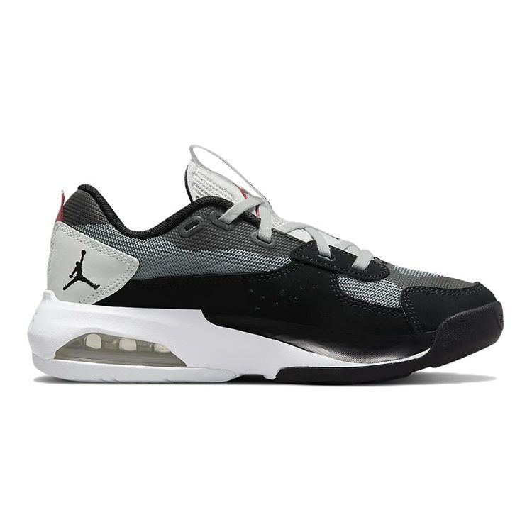 Кроссовки Air Jordan Air 200E GS Черный Дымчато-серый Детские Белый Университетский Красный DM9677-060