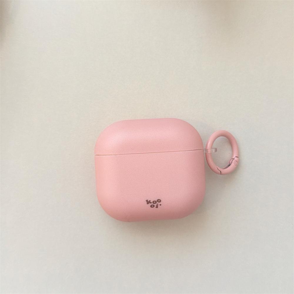 Прозрачный розовый чехол-лилия для Apple AirPods 1 / 1-го поколения для airpodsPRO1, персонализированный, противоударный PRO