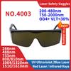 Laser Glasses Safety Goggles Pointer Soldering IPL Hair Removal Devices Nd Yag Laser Infrared X Ray Protection 1064nm 532nm