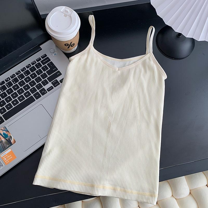 Осенне-зимний теплый хлопковый жилет, базовое пальто, плюс утолщение из бархата, студенческая корейская версия, небольшие подтяжки, чтобы носить снаружи, чтобы показать тонкий