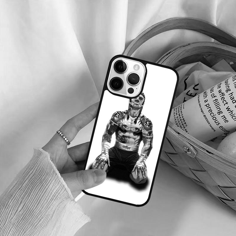 Muay Thai Knee Phone Case For iPhone 17 Air 16 15 14 11 12 13 Pro MAX Plus coque Cover Shell