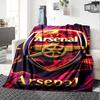 1pc A-Arsenal Blanket, Gift, for Men and Women, Soft Blanket, Good for Sofa Bed Couch Travel, Lightweight Flannel Blanket
