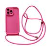 Чехол для телефона iPhone 14 13 15 Pro Max 12 11 X XR XS 7 8 Plus SE 2020 2022, регулируемый ремешок через плечо, веревка, мягкий чехол