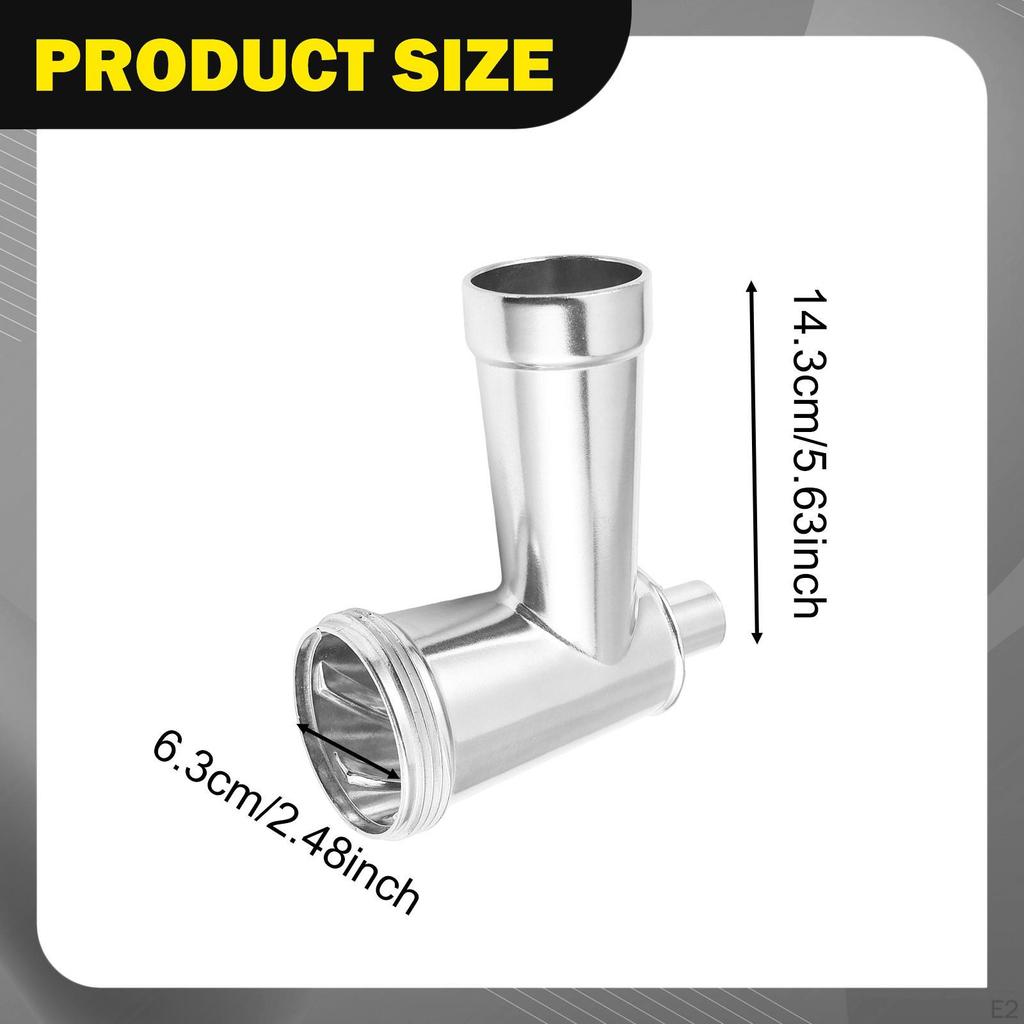 Электрическая мешалка для мяса Бочка Насадка для мяса Прочная Легко чистить Сборка Головка мясорубки