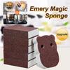 1/3/6pcs Kitchen Sponge Magic Sponge Eraser Carborundum Removing Rust Cleaning Brush Descaling Clean Rub for Cooktop Pot