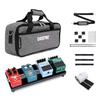 Guitar Effector Board Pedal Board Aluminum Alloy Velcro Fastener with Carrying Bag V Series Ultra-lightweight (V-Baby1(35x14cm))