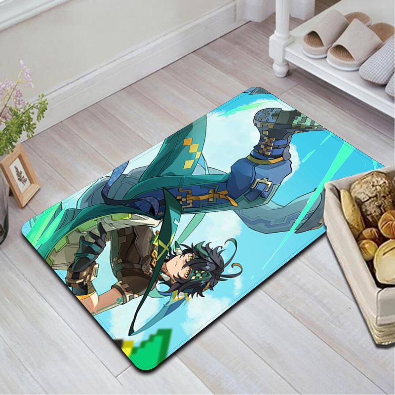 Genshin Impact Kinich Rug Floor Mat for Living Room or Bedroom Soft and Comfortable Carpet a Gift for Birthday and Holiday.NFF0928624