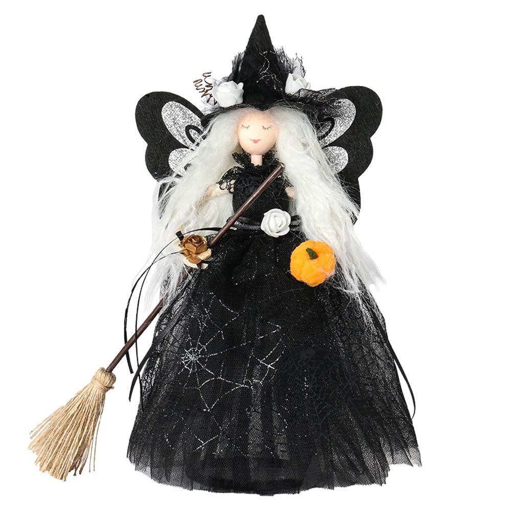 Halloween Cute Mysterious Witch Doll Decorations Handmade Witch Home Party Meaningful Decoration Gift Manufacture Holiday B C6Q1