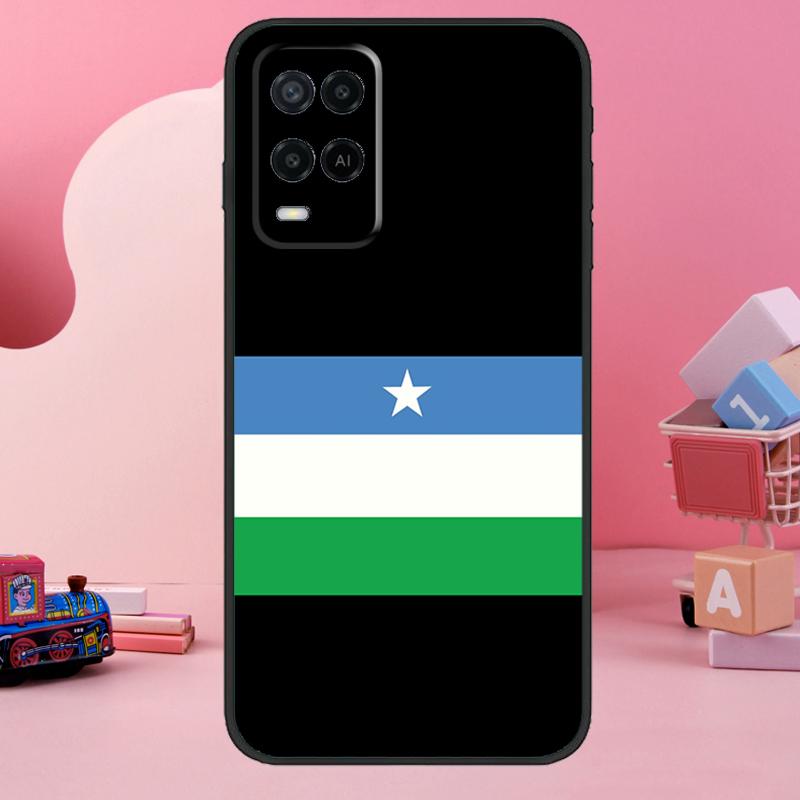 Puntland State Somali Flag Case For Oppo A5 Pro A15 A17 A57 A77 A18 A38 A58 A78 A98 A94 A74 A54 A16 A76 A96 A40 A60 A80