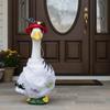 Fake Cobweb Halloween Goose Outfits Plush Spiders Lawn Goose Clothes  Goose Owners
