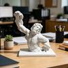 3D-печатная скульптура бюста Лаокоона Устойчивое основание Орнамент из греческой мифологии Древнегреческая художественная коллекционная фигурка Декор для прихожей гостиной