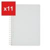 Мягкая спираль Clear Dot-Grid Ruled B6 80 листов Clear -SV548WT-T