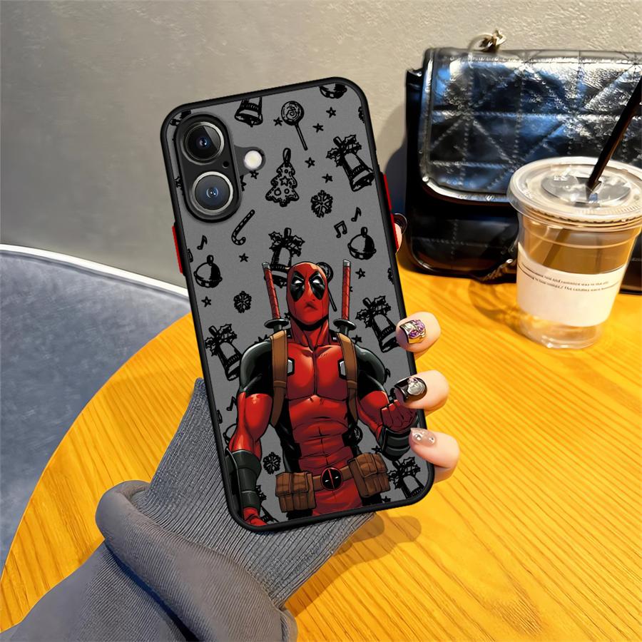 Задняя крышка чехол для телефона для iPhone 12 15 Plus 17 Air 16e 17 16 Pro Max 11 13 Mini 14 XS Marvel Человек-паук Рождество